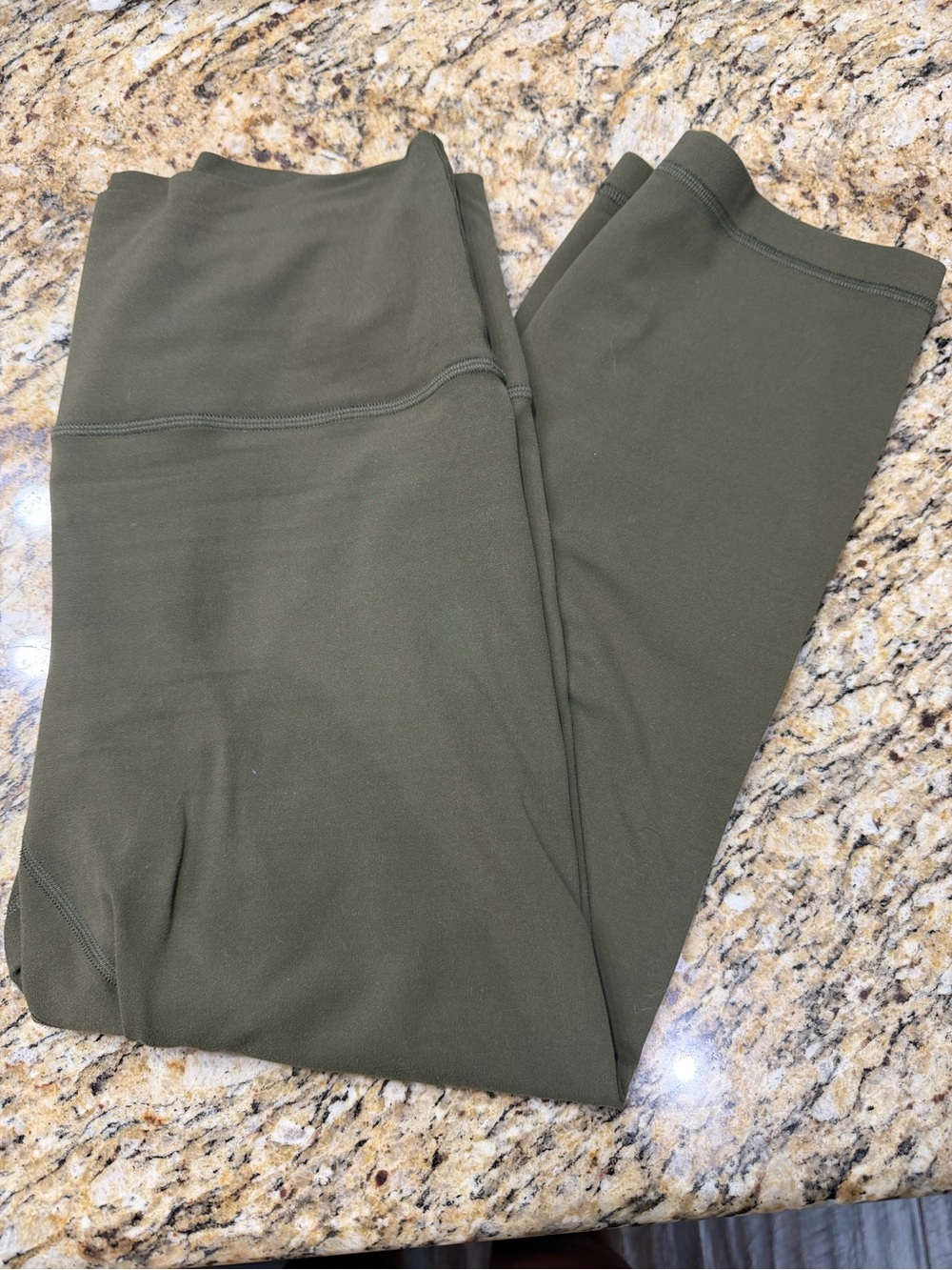 lululemon athletica Olive Green High-Waist align Leggings